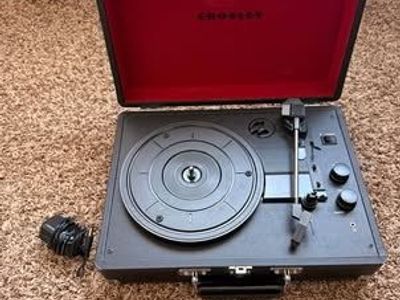 Record Player And Vinyls