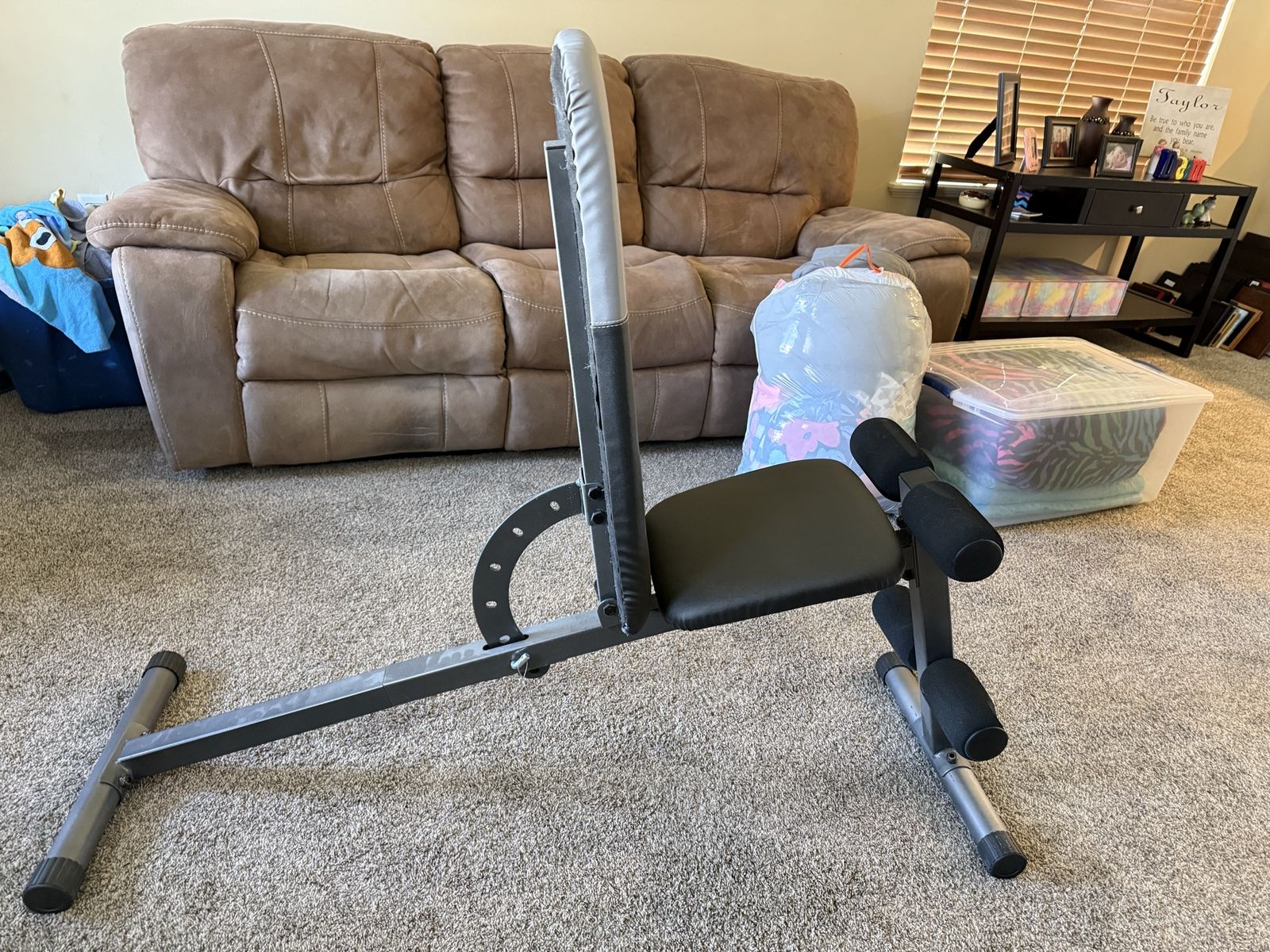 Golds Gym weight bench