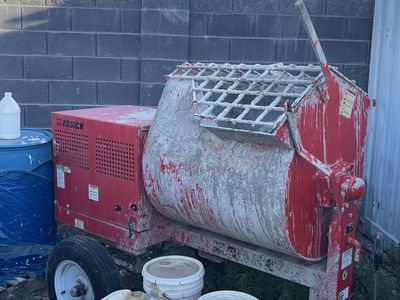 MQ Essick Commercial Mortar Mixer – Great Condition