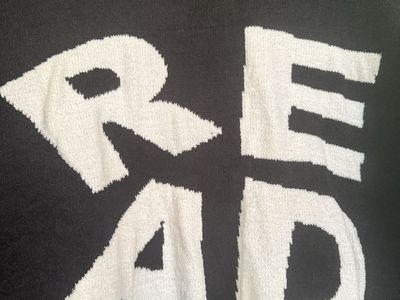 Black and white sweater