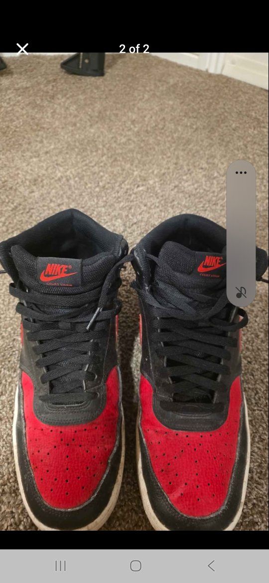 Nike High Tops Size 10