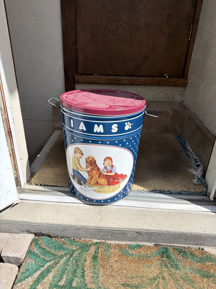 Vintage Dog Food Tin