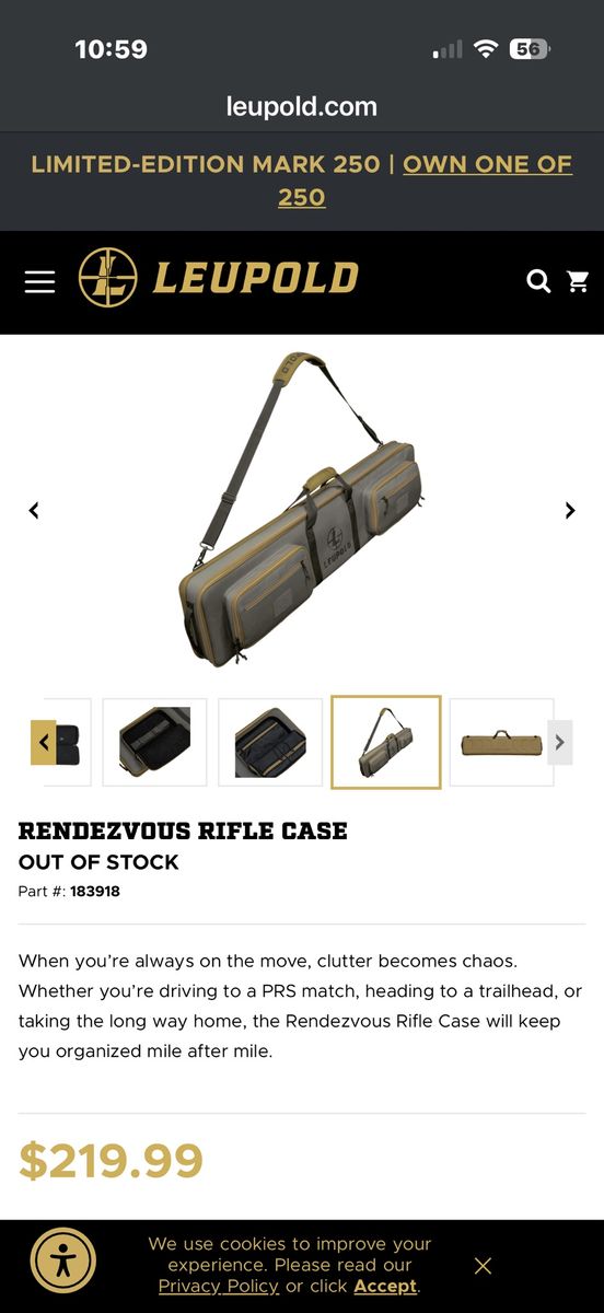OBO Leupold RENDEZVOUS RIFLE CASE