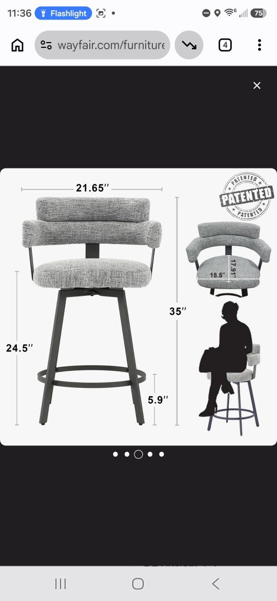 Swivel Barstools