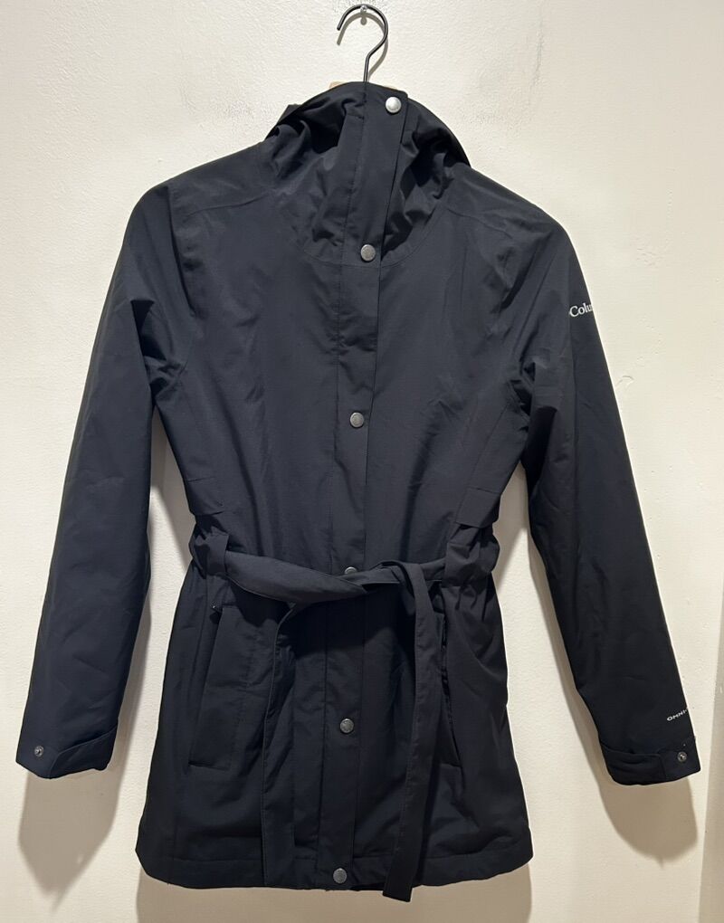 Columbia Sportswear Black Here & There Trench Coat