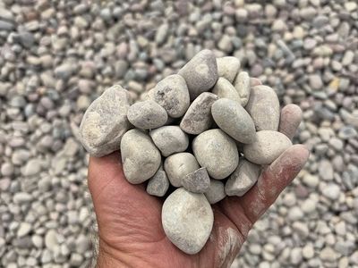 3 tons 1 1/2 inch rainbow rock delivered!