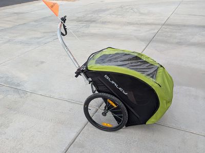 Burley Minnow Single-Child Bike Trailer (Includes 2 Hitches!)