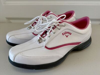 Womens 6.5 Callaway Charm Golf Shoes Cleats