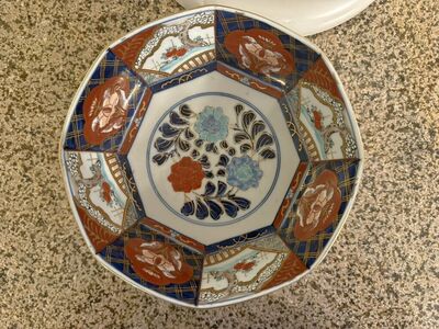 19th Century Anita Imari Japanese Porcelain Bowl