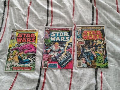 Vintage Marvel Comics Group Star Wars Comic Book Lot - Issues #9, #28, #30