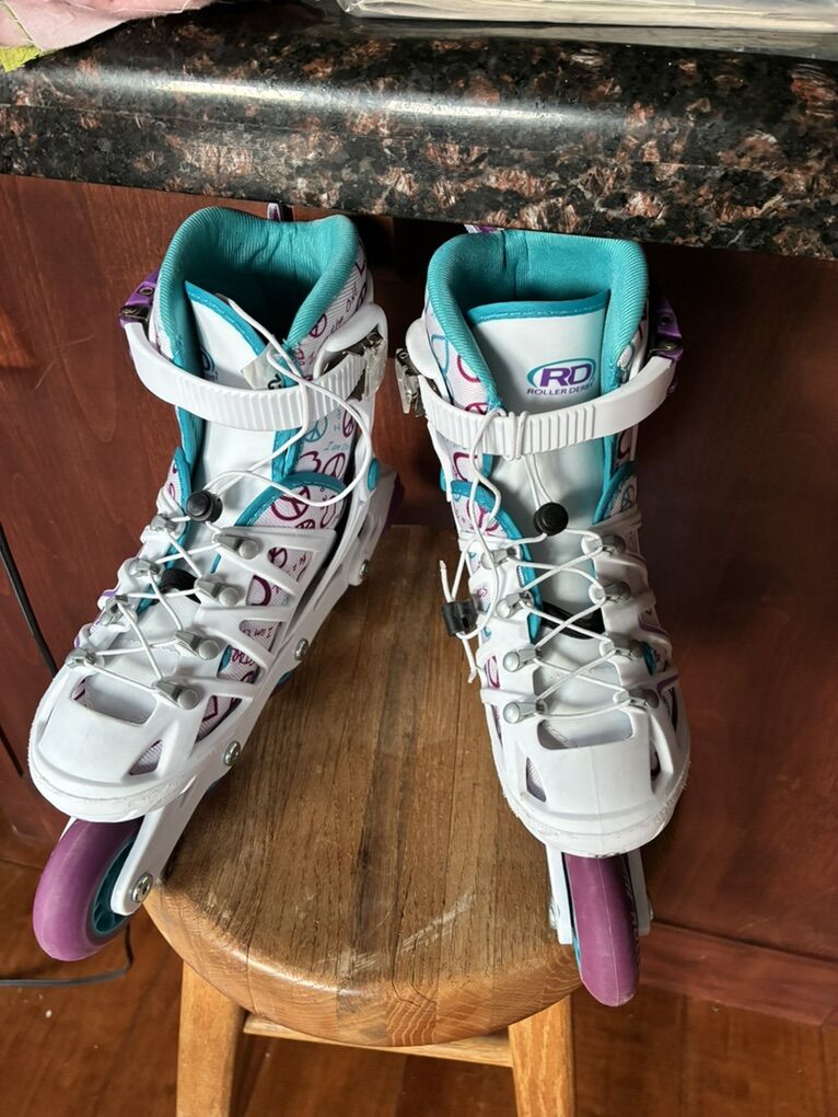 Roller Derby, Skates, Girls Size 12–2