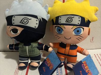 NEW Naruto 12” AND Kakashi 11”