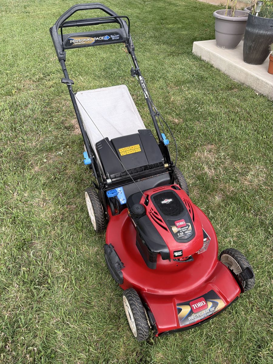 Toro 22 inch “personal pace” lawnmower 