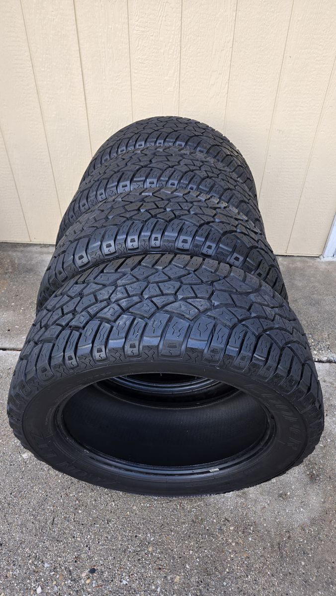 285/50R20 Cooper Zeon LTZ All Terrian  Four Tires