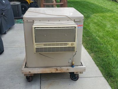 Evaporative Cooler / Swamp Cooler on Rolling Cart