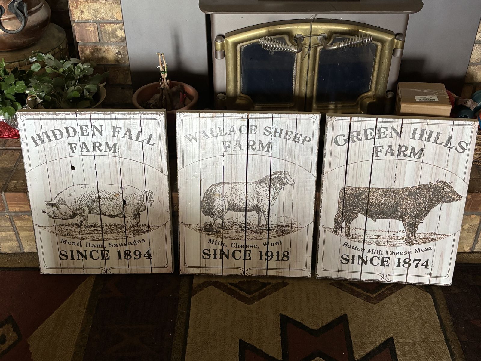 Three Beautiful Farmhouse Pictures