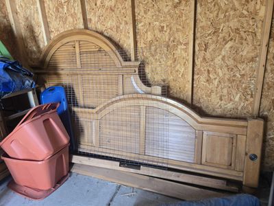 King size bed frame
