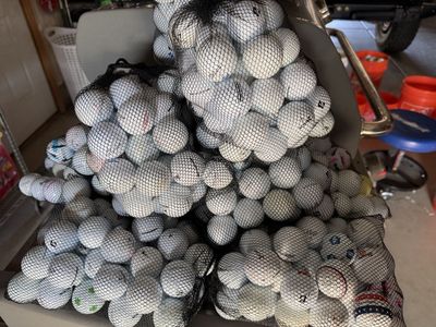 40 Used Golf Balls – Clean Assorted Mix