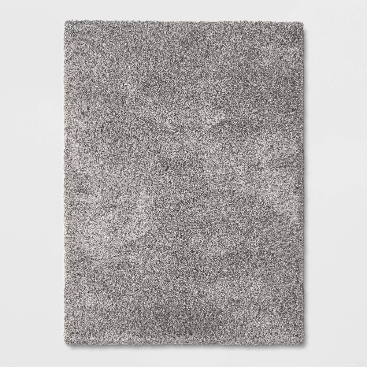 7'1"X10' Solid Eyelash Woven Shag Rug Gray - Threshold™ Target