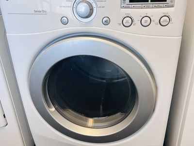 LG ultra capacity electric dryer
