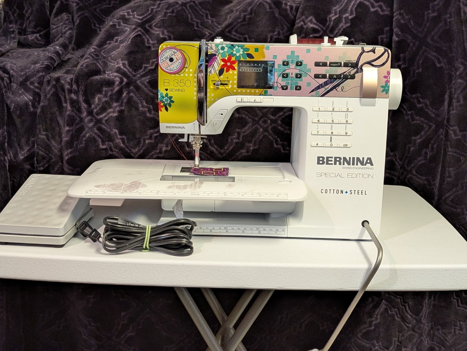 Bernina B350 Sewing Machine and Accessories