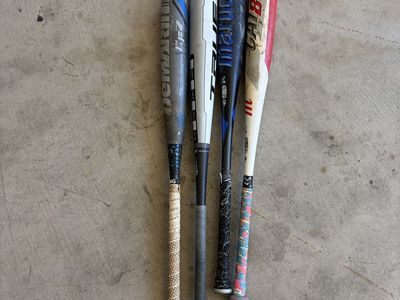Demarini, True, Marucci, and Easton Baseball Bats - Various Sizes & Models