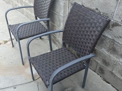 Outdoor Woven Chairs