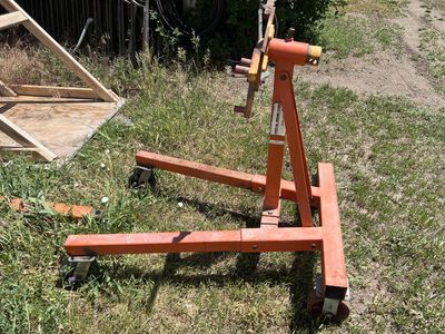 Engine hoist and stand