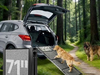 71" x 21" (300 lbs) Large Folding Dog Ramp