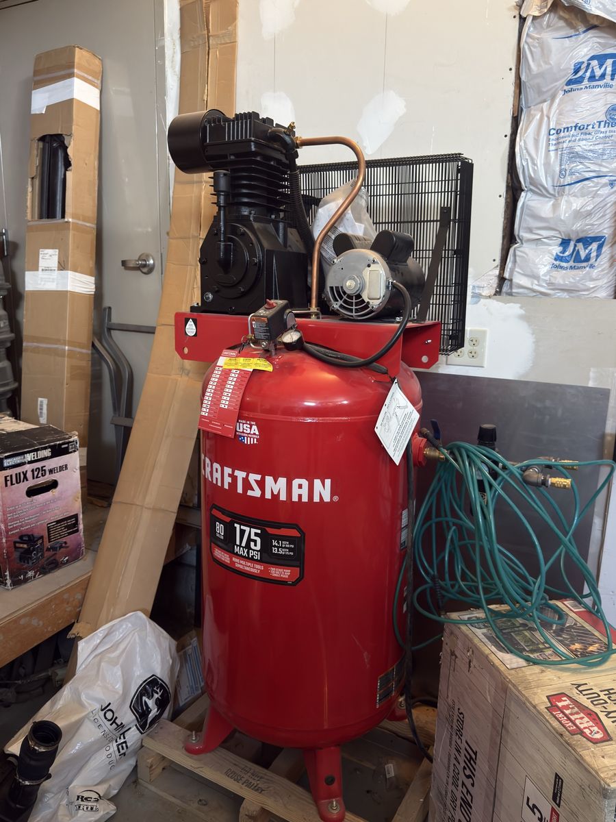Brand New Craftsman 80-Gallon Air Compressor – Never Used