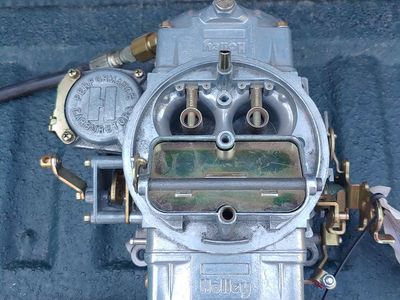 Holley 3310-15 4 BBL 750 CFM Vacumn Secondaries Manual Choke