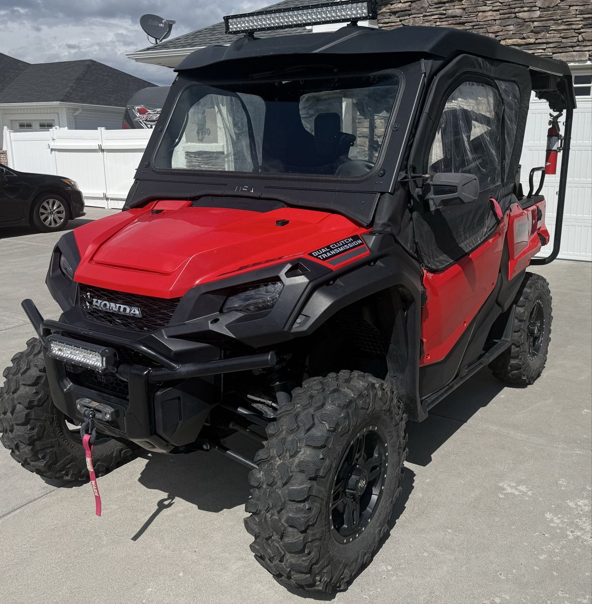 2021 Honda Pioneer 1000-5 with Soft front cab enclosure