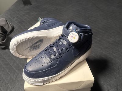 Air Force 1 Mid Obsidian/White Men's Sneakers Size 10.5 New with Tags