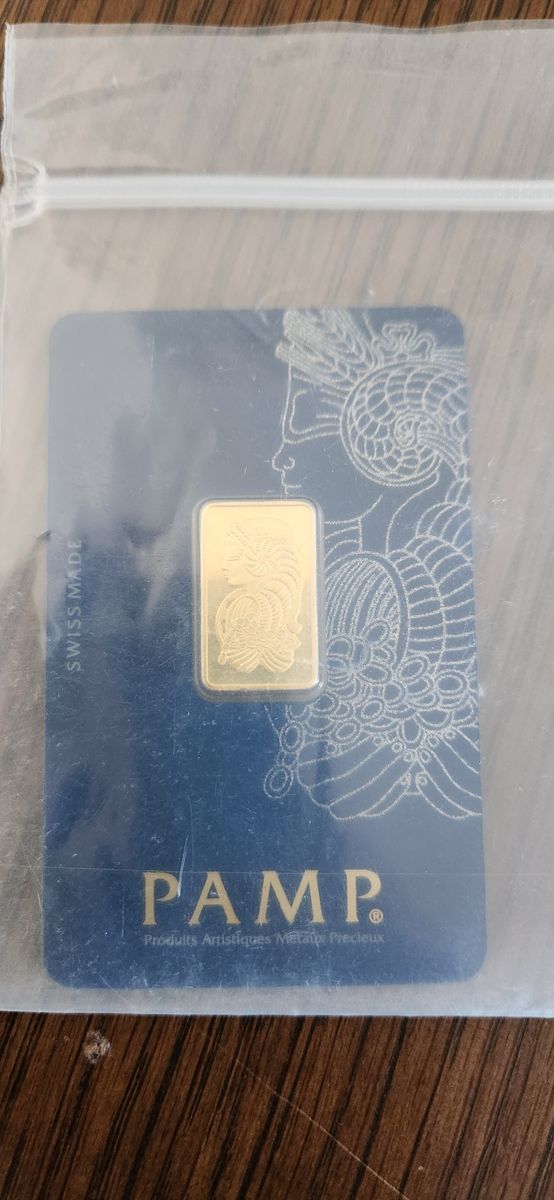 PAMP Suisse Lady Fortuna 5 gram gold bar