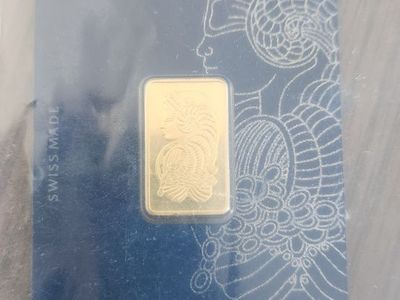 PAMP Suisse Lady Fortuna 5 gram gold bar