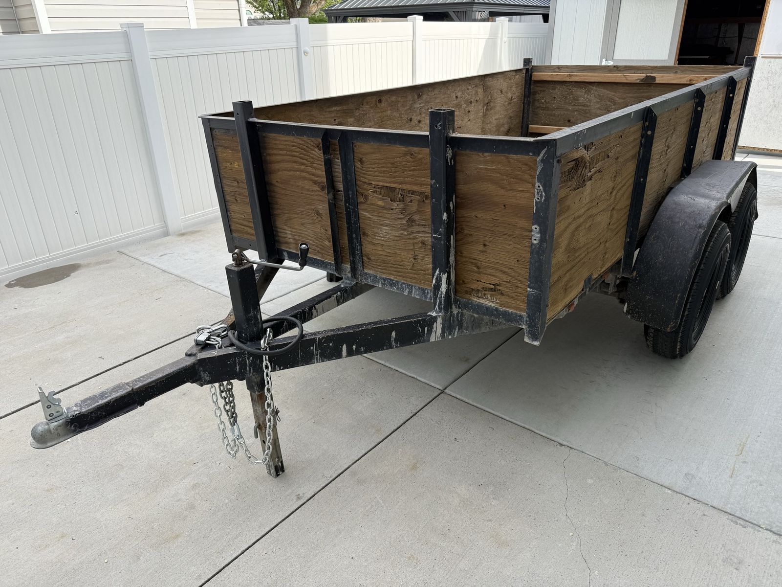 5 ft X 10 ft Tandem Axle