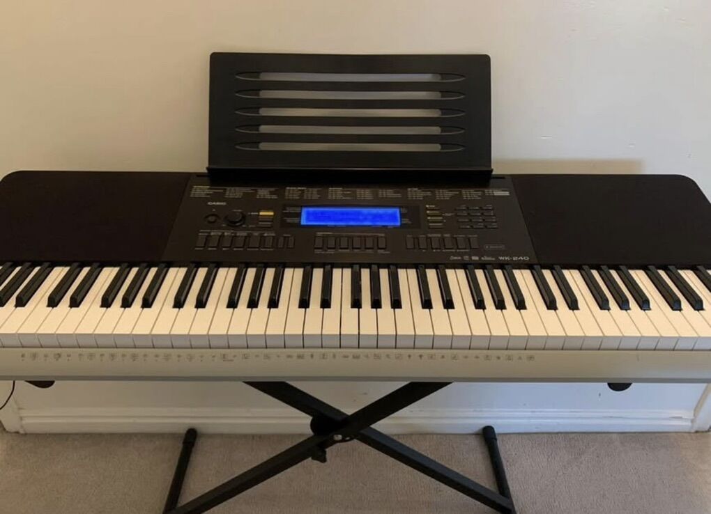 Casio 76 Touch - Sensitive Piano & More