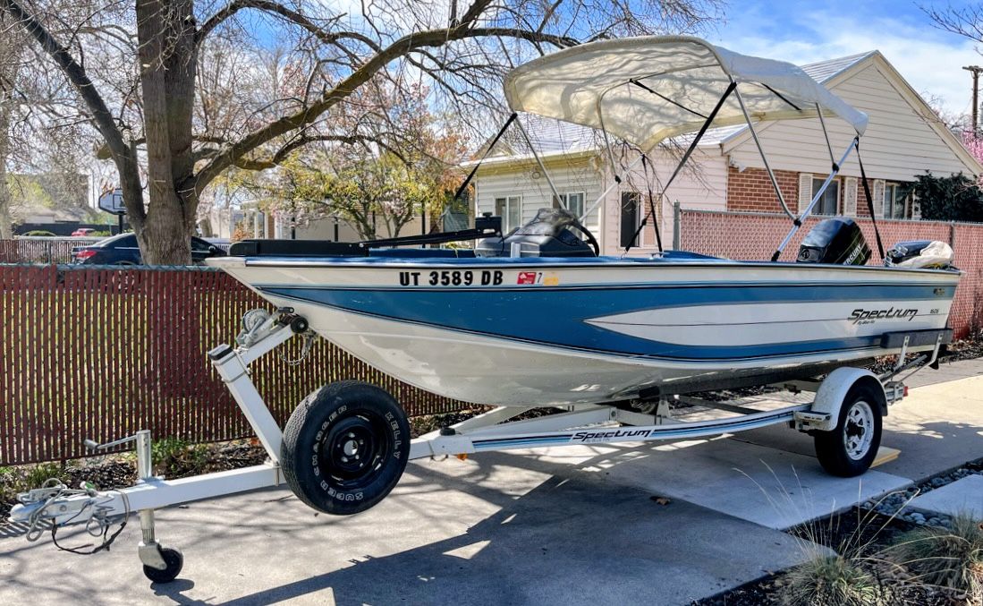 Cherished 1993 Spectrum 1606 fishing boat by Bluefin