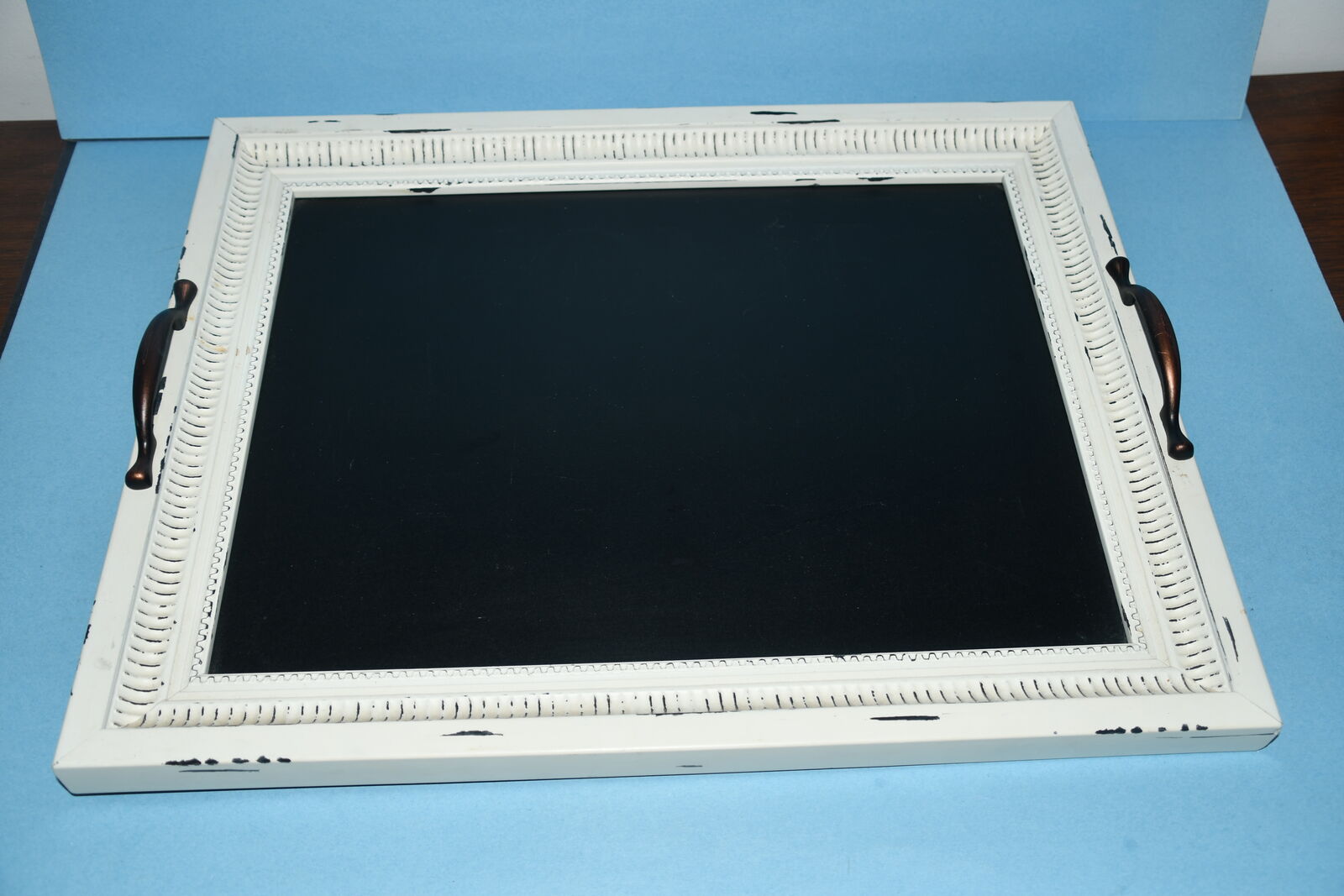 LARGE TRAY ~ DISTRESSED ~ 16" x 20" ~ HANDLES