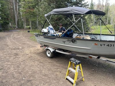 16 foot aluminum fishing boat