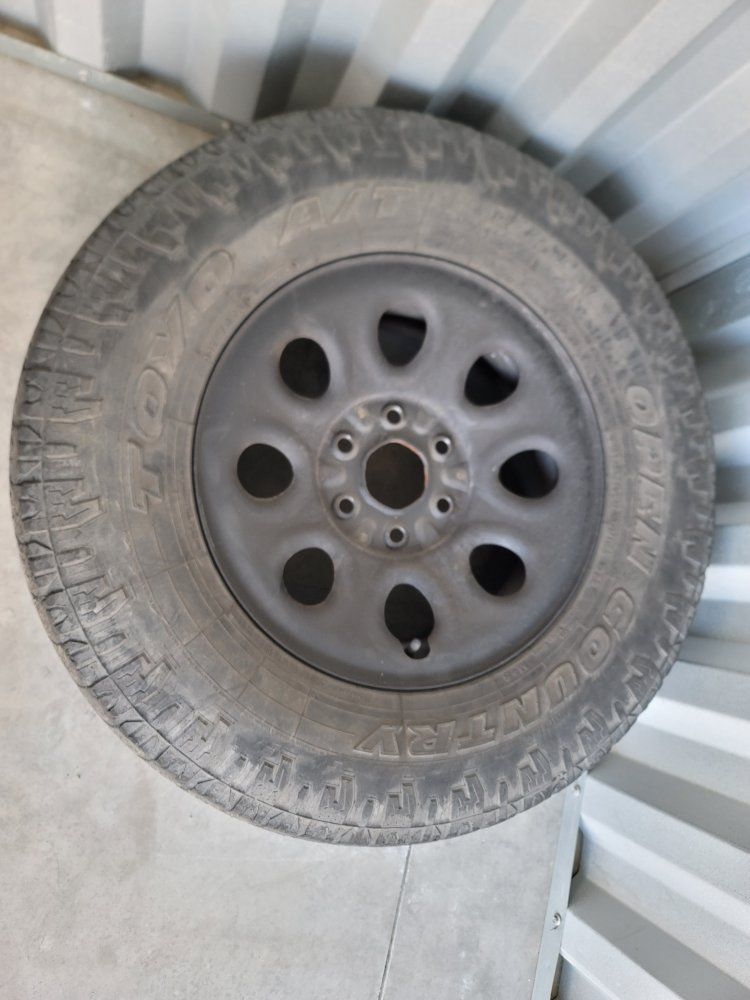 Full set of 4 Chevy 6 lug 17" Wheels