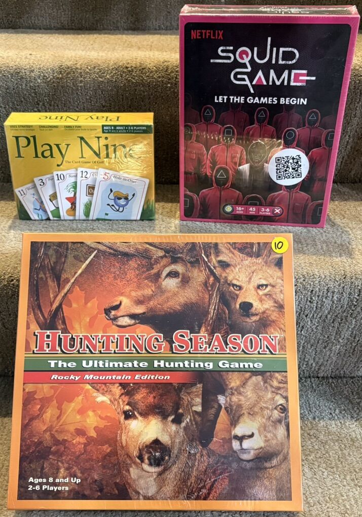 $10 New Sealed Games