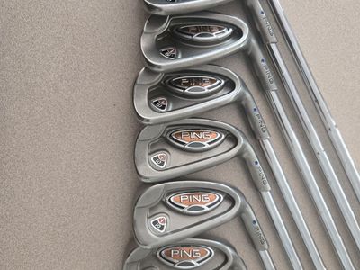 Used Ping i10 Iron Set, Wedge-3i
