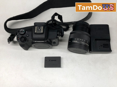 Canon EOS M50 Mark II Mirrorless Camera Kit with EF-M 15-45mm IS STM Lens