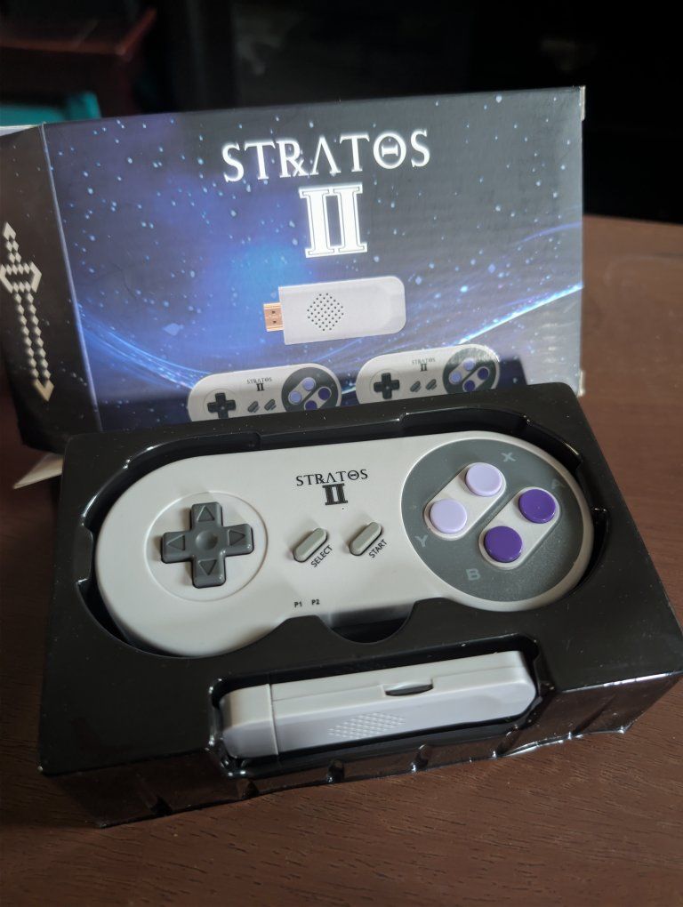STRATOS II Wireless Retro Game Stick - HDMI Plug &