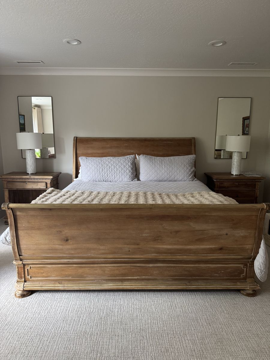 Restoration Hardware King Bedroom Set