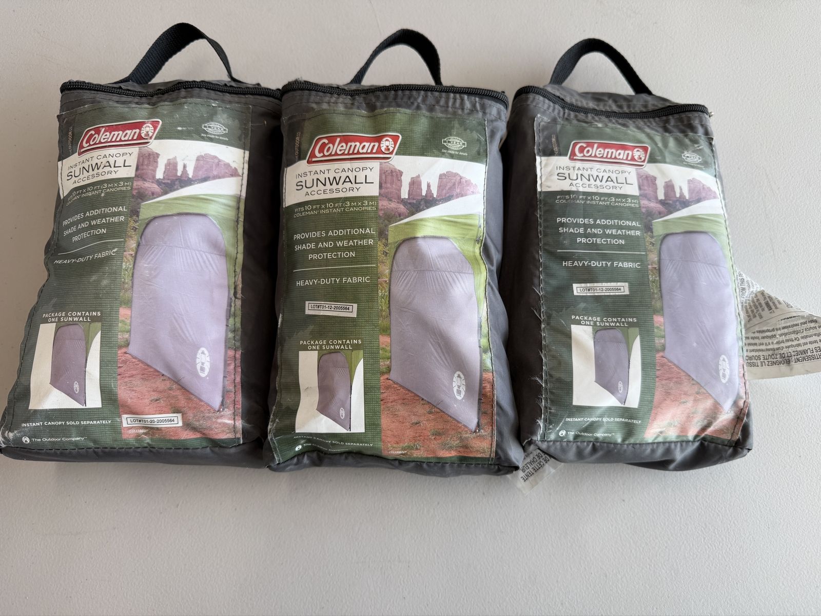 Coleman Instant Canopy Sunwall Accessories for 10 ft × 10 ft Coleman Instant Canopies