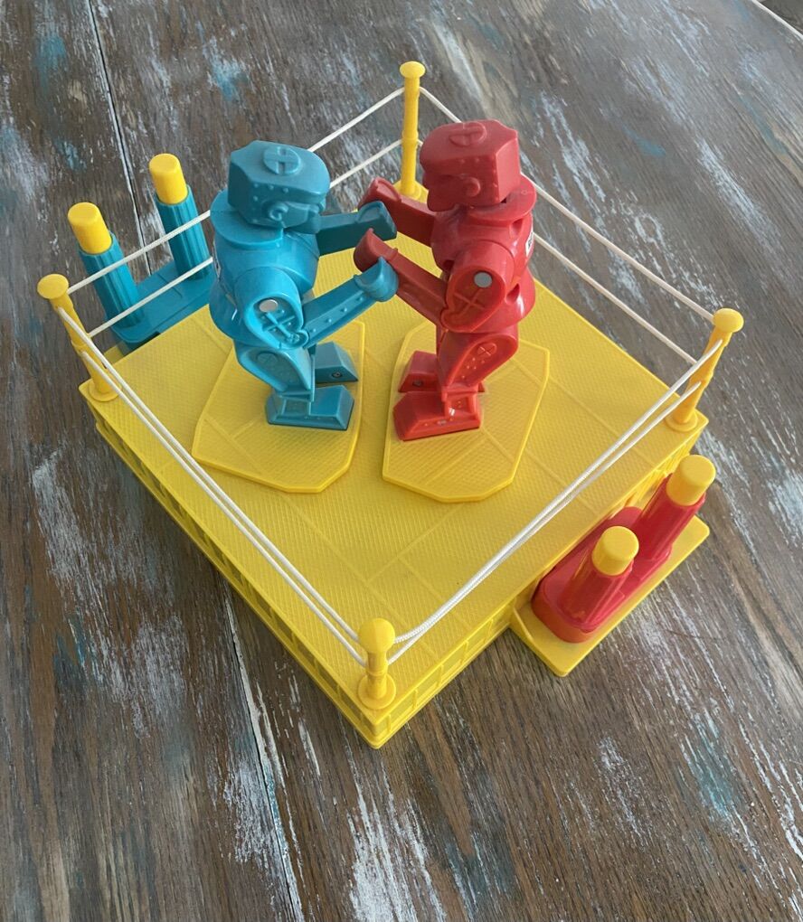 Rock Em Sock Em Robots Vintage Game 2001