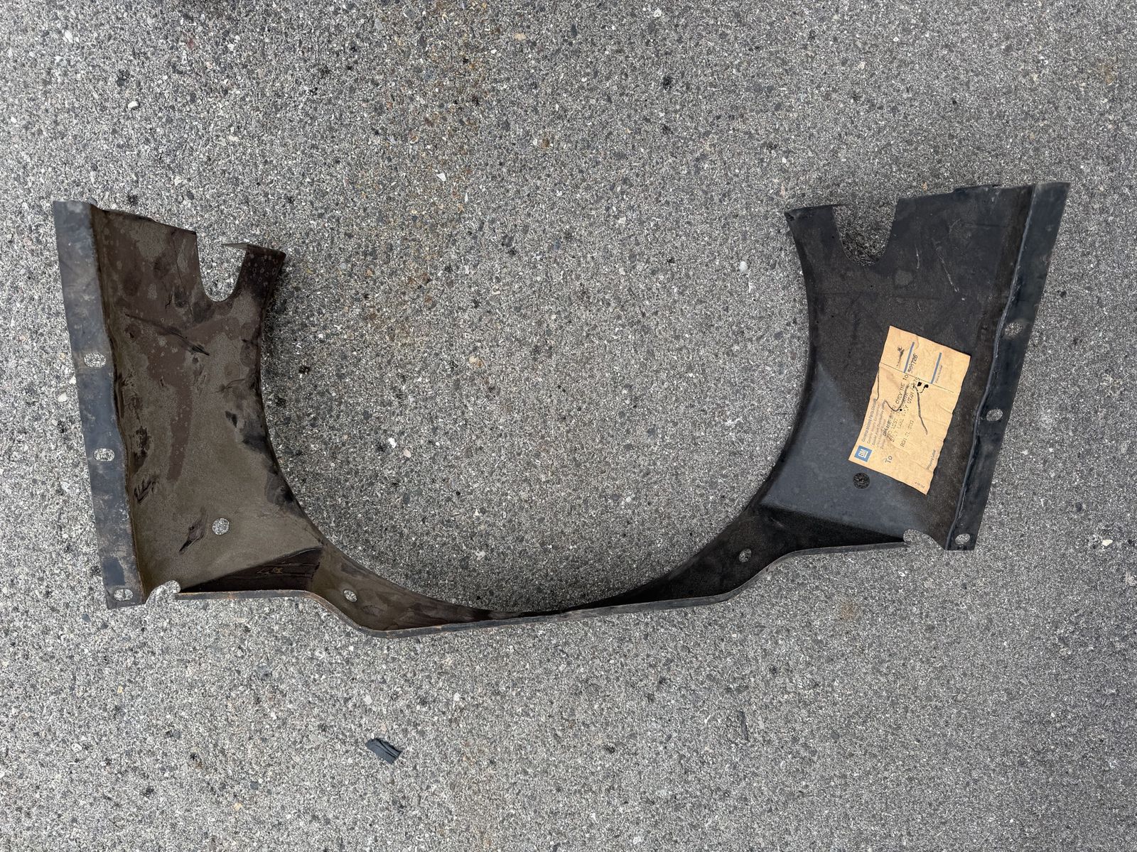 New OEM Chevrolet parts fan shroud