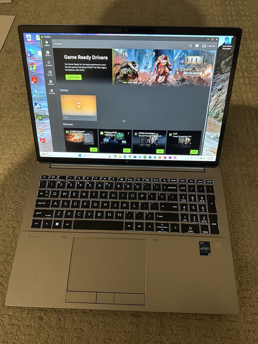HP Gaming Laptop i7 Core 13th Gen 16 GB RAM 1 TB SSD RTX A1000